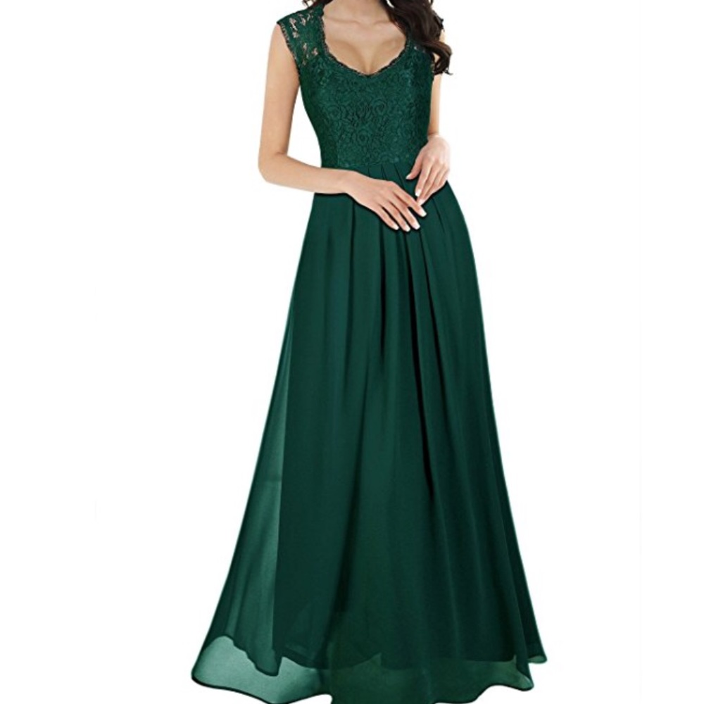 Gorgeous Emerald Green Gown